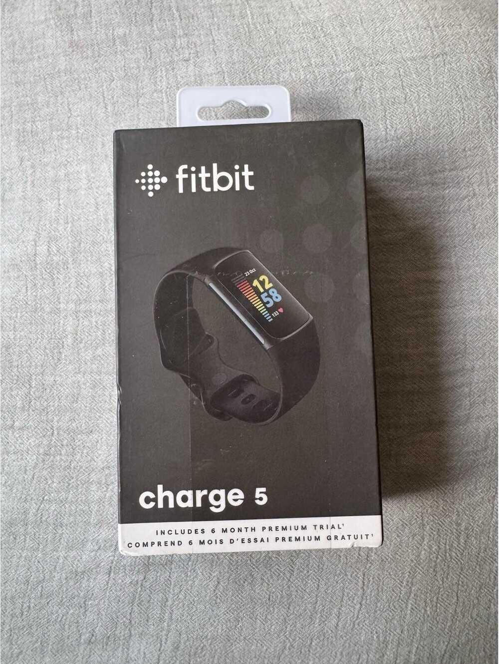 Fitbit Charge 5 Fitness & Health Tracker Black – Brand New Factory Sealed